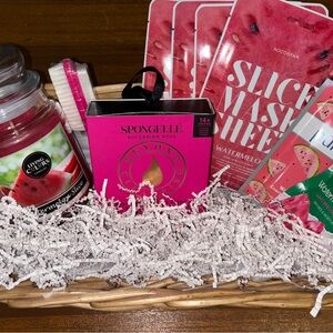 Watermelon Pink Bath Set